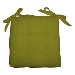 Olibo' Cuscino per sedia con lacci Soft 40x40cm Verde