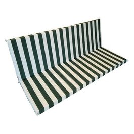 Olibo' Set Cuscini per Dondolo Riga Verde