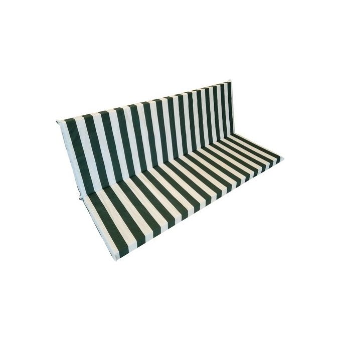 Olibo' Set Cuscini per Dondolo Riga Verde