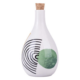 Oliera in ceramica 870 ml, tappo in sughero, Venice Lido