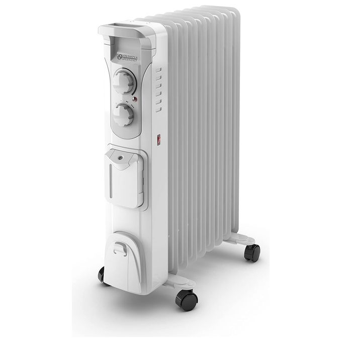 Olimpia Splendid 99263 Caldorad Humi 9 Radiatore ad Olio con Umidificatore 2000W 220-240V Bianco