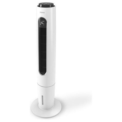 Olimia splendid 99312 peler tower raffrescatore ionizzatore a torre con base oscillante timer e tanica di 35 litri 65w bianco