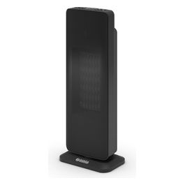 Caldo Trendy T Interno Nero 2000W Riscaldatore Ambiente Elettrico con Ventilatore