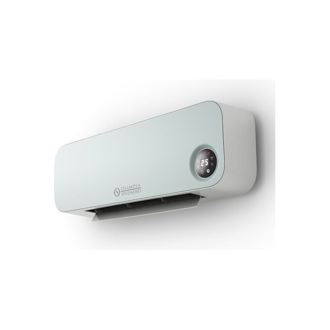 olimpia splendid termoventilatore sky wifi 2000W grigio con controllo remoto intelligente e alta efficienza energetica