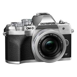 OM-D E-M10 Mark IV Set  14-42 Pancake Zoom argento