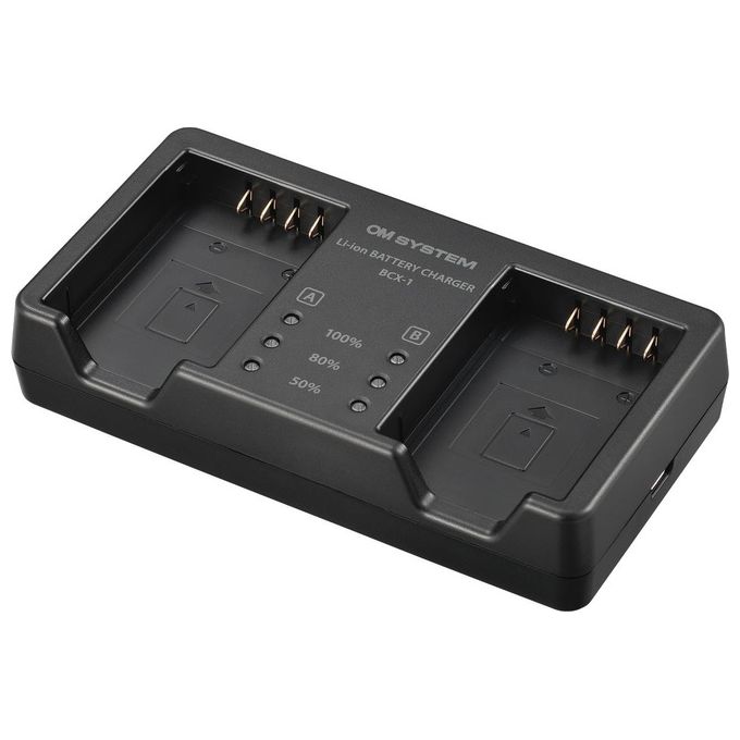 OM System BCX-1 Caricatore per BLX-1