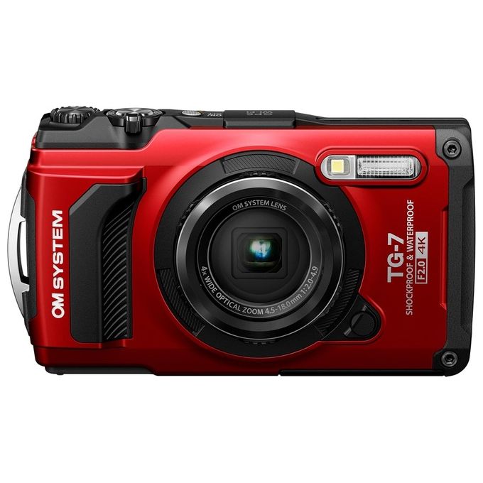 Om System Fotocamera Compatta Tough Tg 7 Rosso