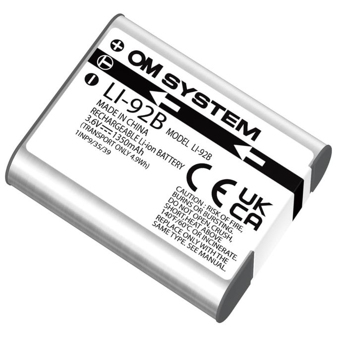 OM Systems Li-92B Li-Ion Battery