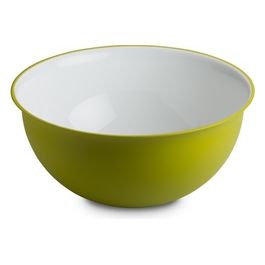 Design Insalatiera 6.5 Litri Bianco/Verde Mela