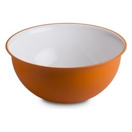 Design Insalatiera 6.5 Litri Bianco/Arancione