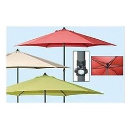 Ombrellone Alluminio Verde Mt2X2