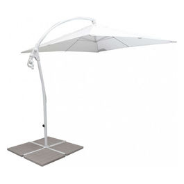 Ombrellone Marte Bianco P/L 2,5 X 2,5