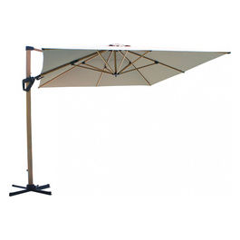 Ombrellone Mendel Marrone Effetto Legno P/L 3 X 3 Taupe