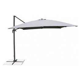Ombrellone Mercurio Nero P/L 3 X 3 Telo Grigio