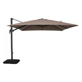 Ombrellone Nettuno Lux Nero P/L 3 X 4 Telo Taupe