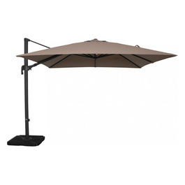 Ombrellone Nettuno Lux Nero P/L 3 X 3 Telo Taupe