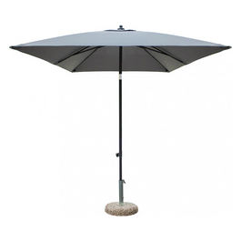 Ombrellone Nice Nero P/C 2 X 3 Telo Grigio