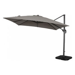 Ombrellone Saturno Antracite P/L 3 X 3 Telo Grigio