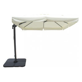 Ombrellone Saturno Nero P/L 3 X 4 Telo Ecru