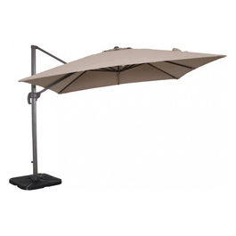 Ombrellone Saturno Taupe P/L 3 X 3 Telo Tortora