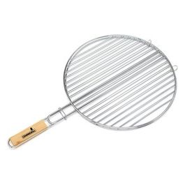 Griglia per Barbecue Doppia con Manico Cromo