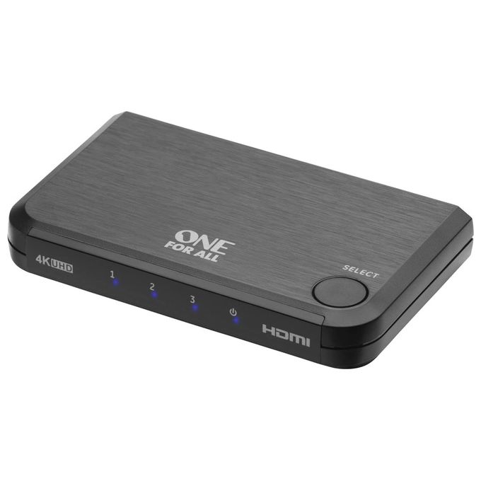 One per All Smart HDMI Switch 4K Incluso Comando SV 1632