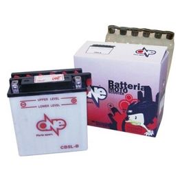 One Batteria Moto CB5L-B-SM 12V 5AH ACIDO PREDOSATO A CORREDO equivalente YB5L-B 