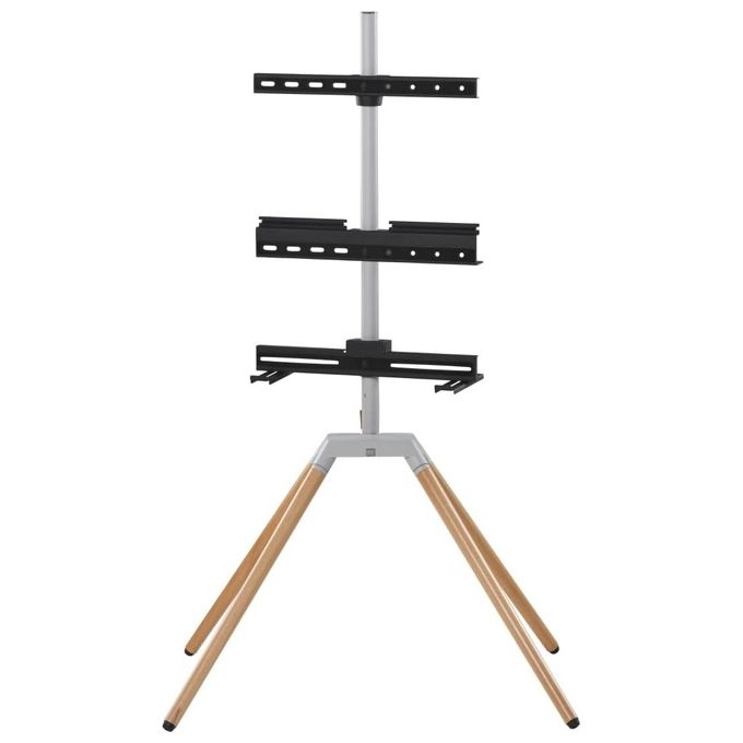 One For All Quadpod TV Stand 70 Girevoli 360gr. Chiaro WM 7476