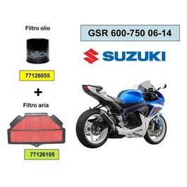 One Kit Filtro aria e olio Suzuki Gsr 600-750 06-14