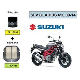 One Kit Filtro aria e olio Suzuki Gladius Sfv 650 09-14