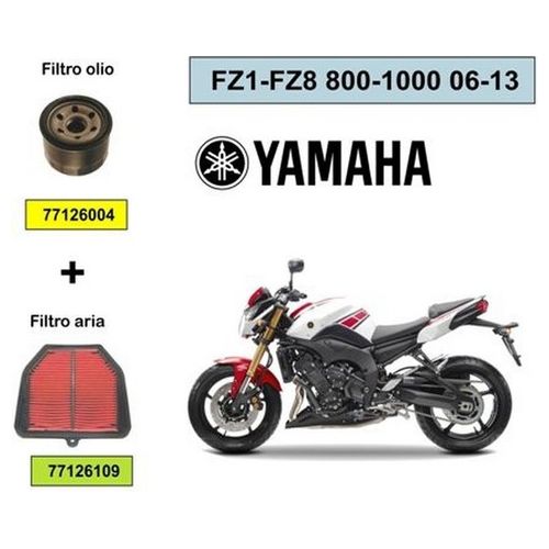 One Kit Filtro aria e olio Yamaha Fz1-Fz8 800-1000 06-13