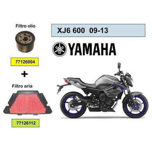 One Kit Filtro aria e olio Yamaha Xj6 600 09-13