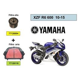 One Kit Filtro aria e olio Yamaha Xzf R6 600 10-15