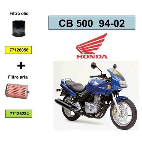 One Kit Filtro aria e olio Honda Cb500 94-02