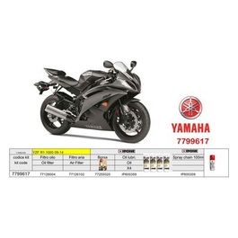 One Kit Tagliando Yamaha Yzf R1 1000 09-14 Ipone