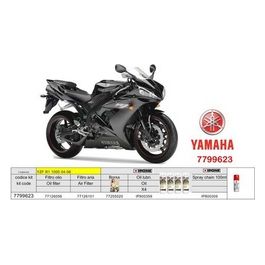 One Kit Tagliando Yamaha Yzf R1 1000 04-06 Ipone