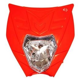 Mascherina Faro Arancio Enduro Omologata Modello Felix