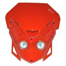 Mascherina Moto Faro Enduro E.T. Arancio