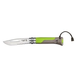Coltello Virobloc Inox N. 8 Outdoor Verde