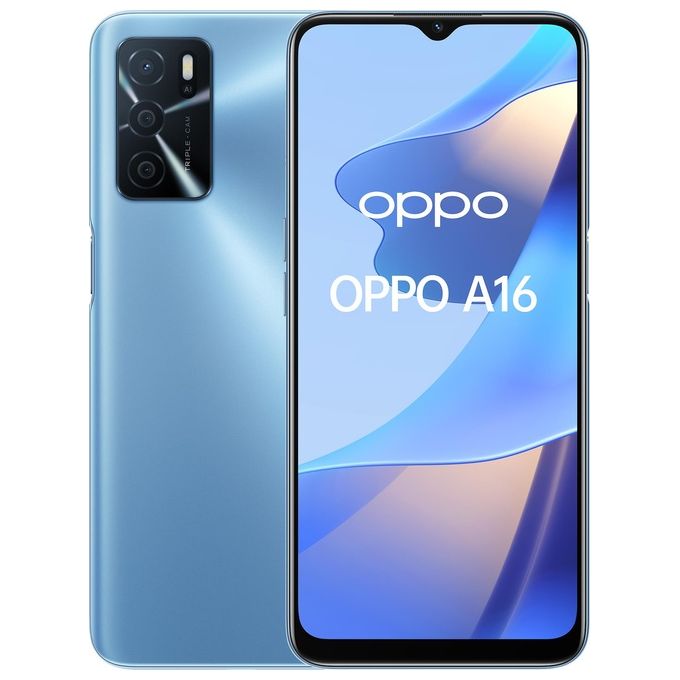 OPPO A16 3Gb 32Gb 6.52” Dual Sim Pearl Blue