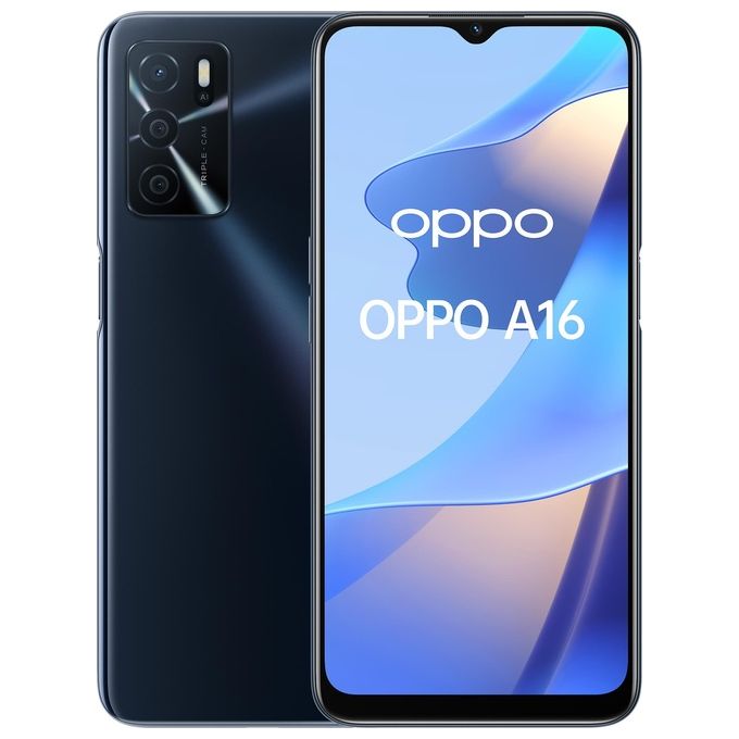 OPPO A16 3Gb 32Gb 6.52” Dual Sim Crystal Black