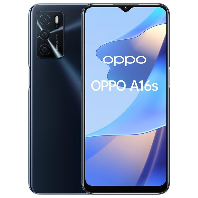 OPPO A16s 4Gb 64Gb 6.52 Dual Sim 5000mAh Crystal Black