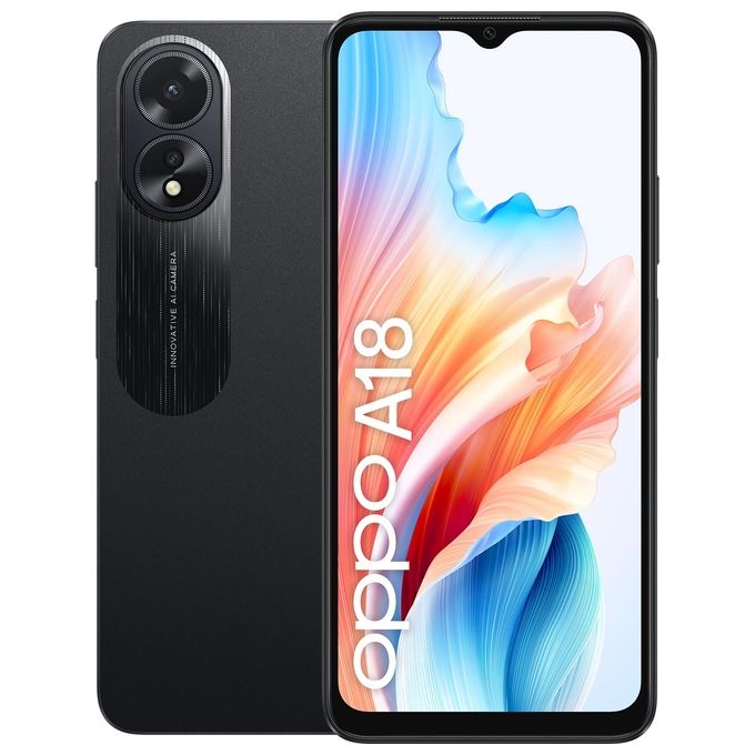 Image of Oppo A18 4Gb 128Gb 6.56'' Dual Sim Glowing nero