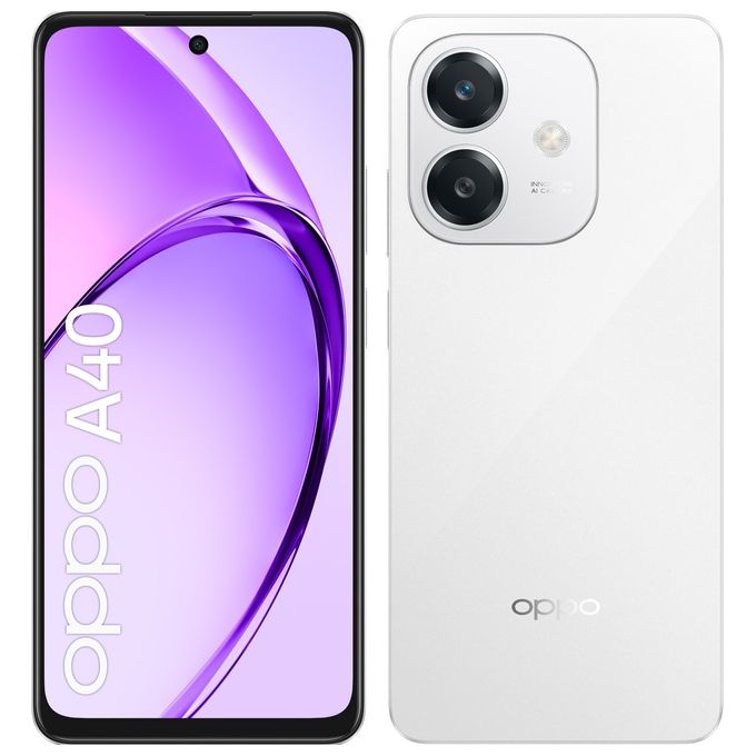 Image of Oppo A40 6-128Gb 6.67'' Dual Sim Starlight bianco