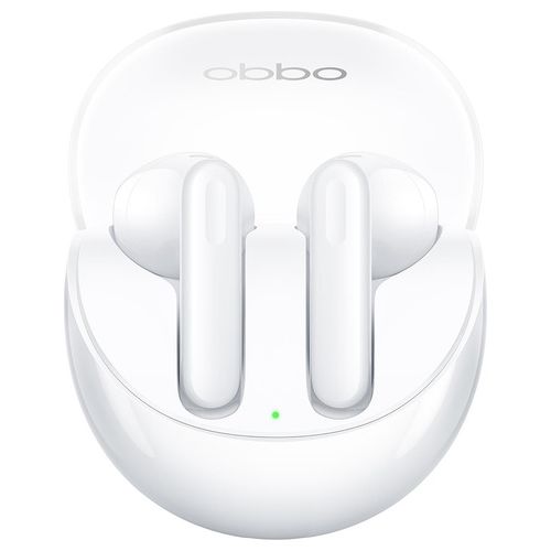 Oppo Enco Air3 Auricolari True Wireless 25h di Autonomia Controlli Touch Cancellazione del Rumore Bianco