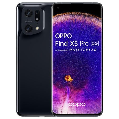 Oppo Find X5 Pro 5G 12Gb 256Gb 6.7” Amoled 120Hz Dual Sim Black 