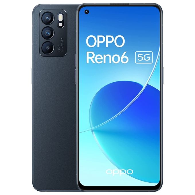 Oppo Reno6 5G 8Gb 128Gb 6.43'' Amoled Dual Sim Stellar Black