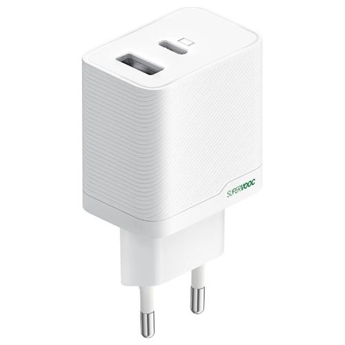 Oppo Supervooc 33w Dual Port Travel Charger