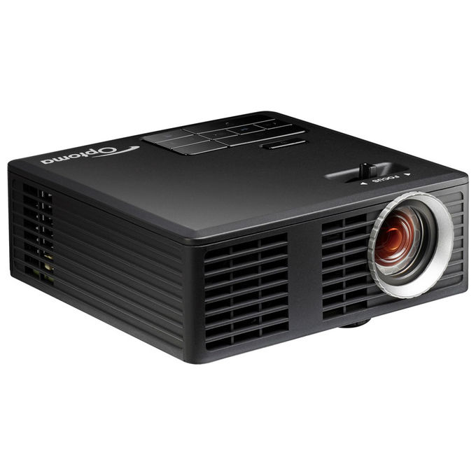 Optoma ML750i proiettore LED portatile DLP WXGA 1200x800 450 lumen 20000h compatibile 3D altoparlante lettore microSD nero