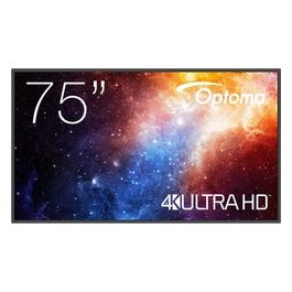 N3751K Pannello Piatto per Segnaletica Digitale 75" Led Wi-fi 450 Cd/m² 4k Ultra Hd Nero Android 11 24/7